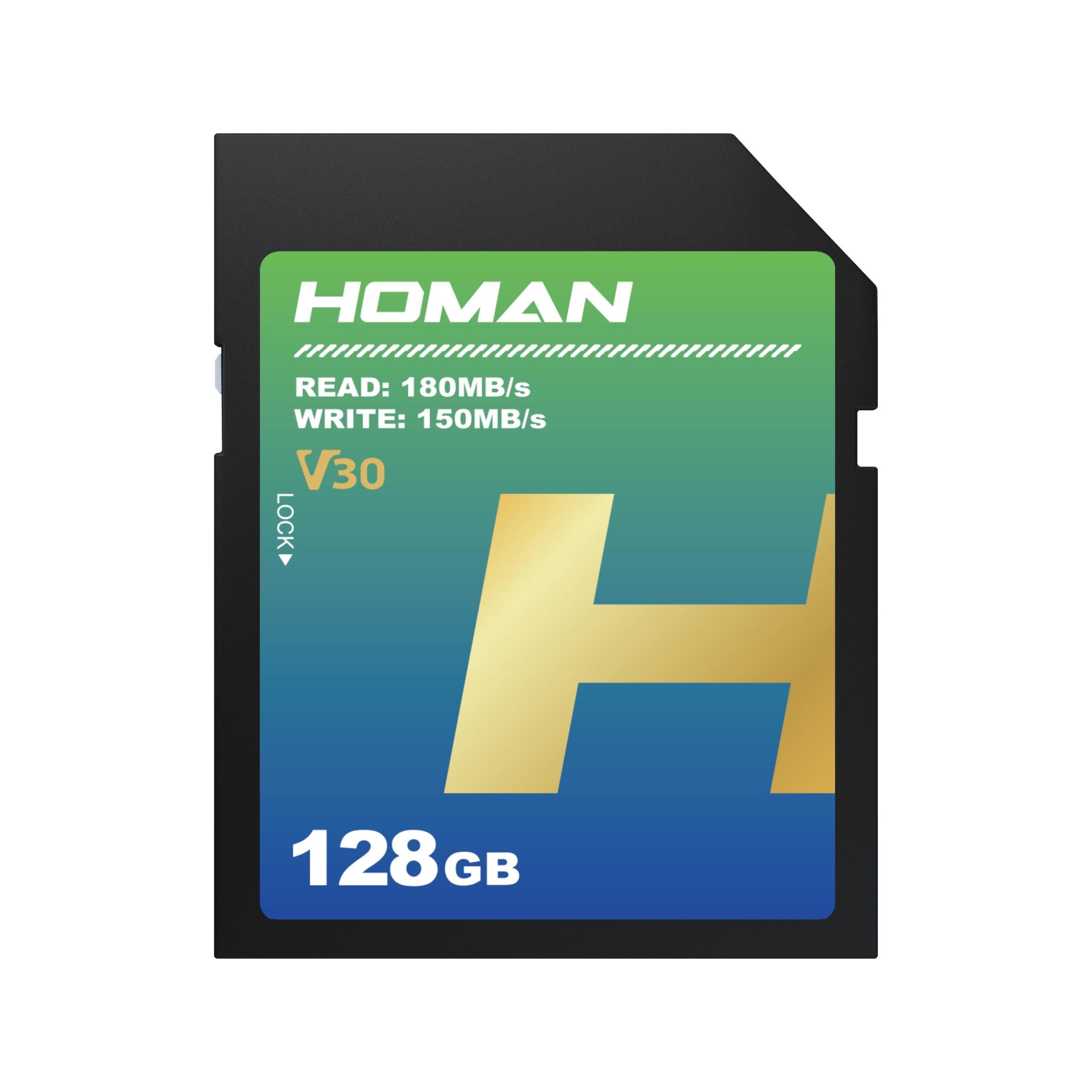 HOMAN UHS-I SD Card V30 128GB