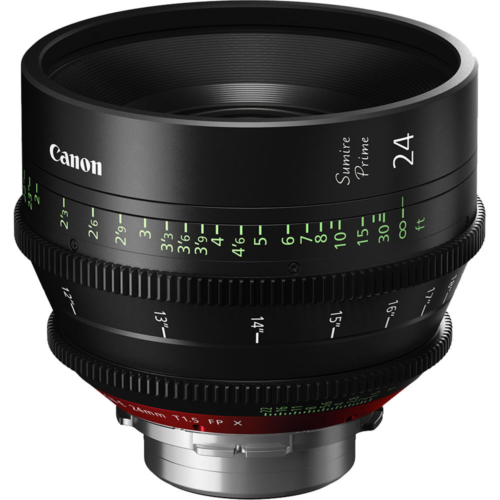 Canon 24mm Sumire Prime T1.5 (PL Mount, Feet)