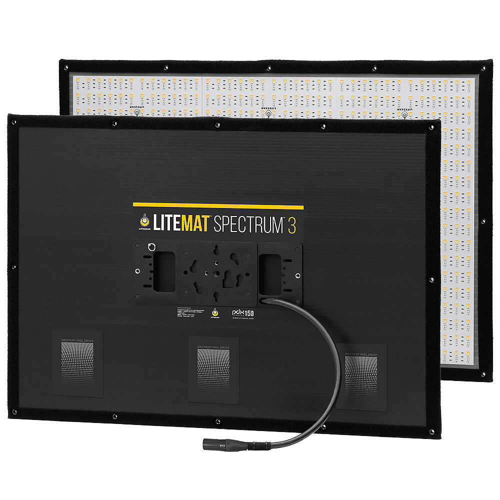 Litegear LiteMat Spectrum 3 RGB LED Light Panel (2019 Edition)