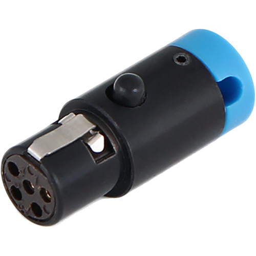 Cable Techniques CT-LPS-TA5-B LPS Low-Profile TA5F Connector (Blue)