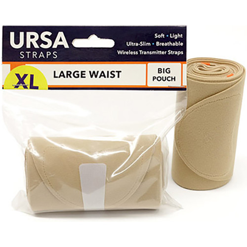 URSA Straps Extra-Large Waist Strap with Big Pouch (Beige)