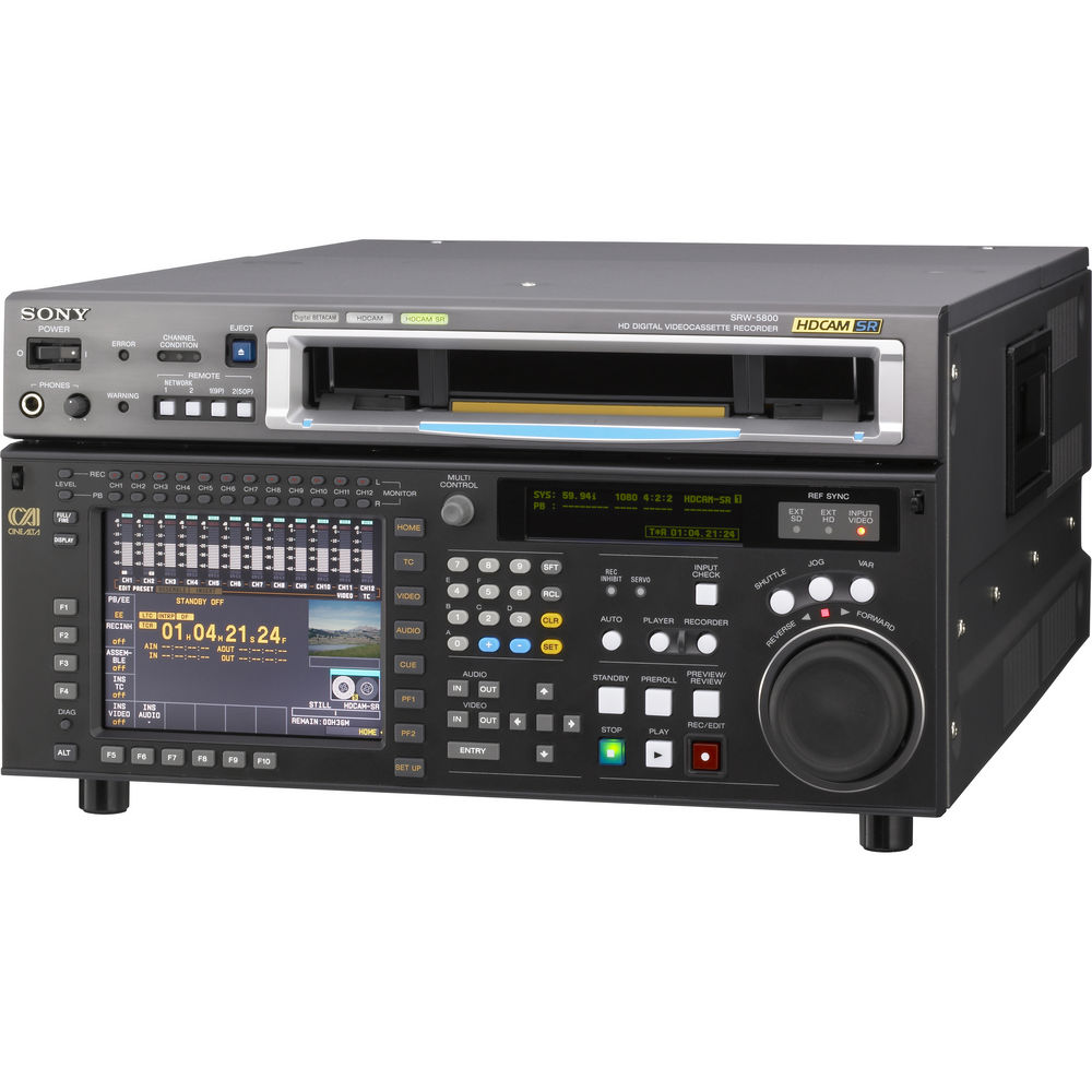 Sony SRW-5800/2 HDCAM-SR Studio Recorder