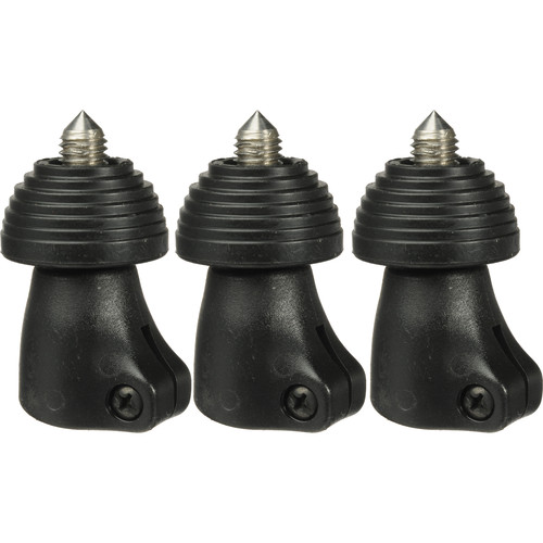 Manfrotto 441SPK2 Retractable Spiked Feet Adapter (Set of 3)