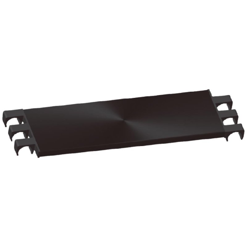 KUPO Black Steel Panel ( No Holes) with Mounting Clip (15x44cm)