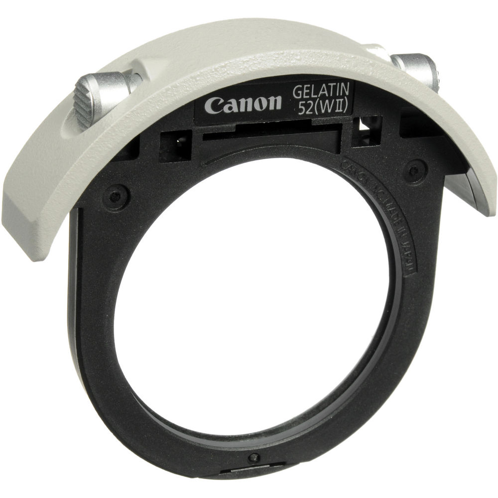 Canon 52mm Drop-in Gelatin Filter Holder (Black)