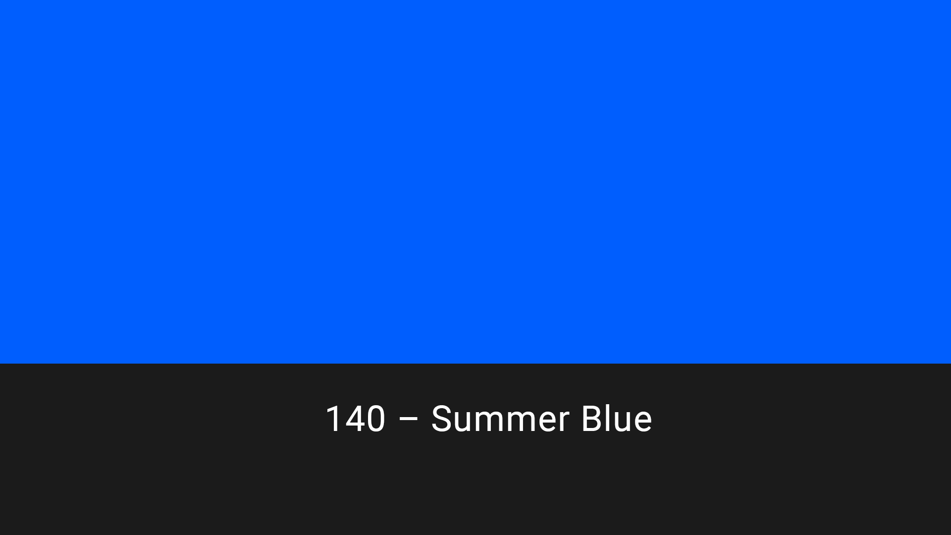 Cotech filters 140 Summer Blue