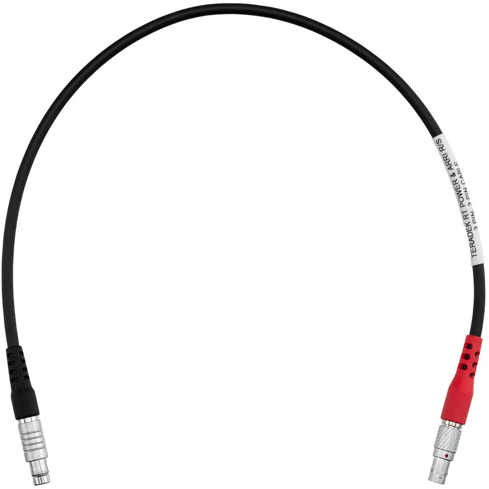 Teradek 3-Pin to 3-Pin R/S Power Cable for MDR.S Receiver (15.7")