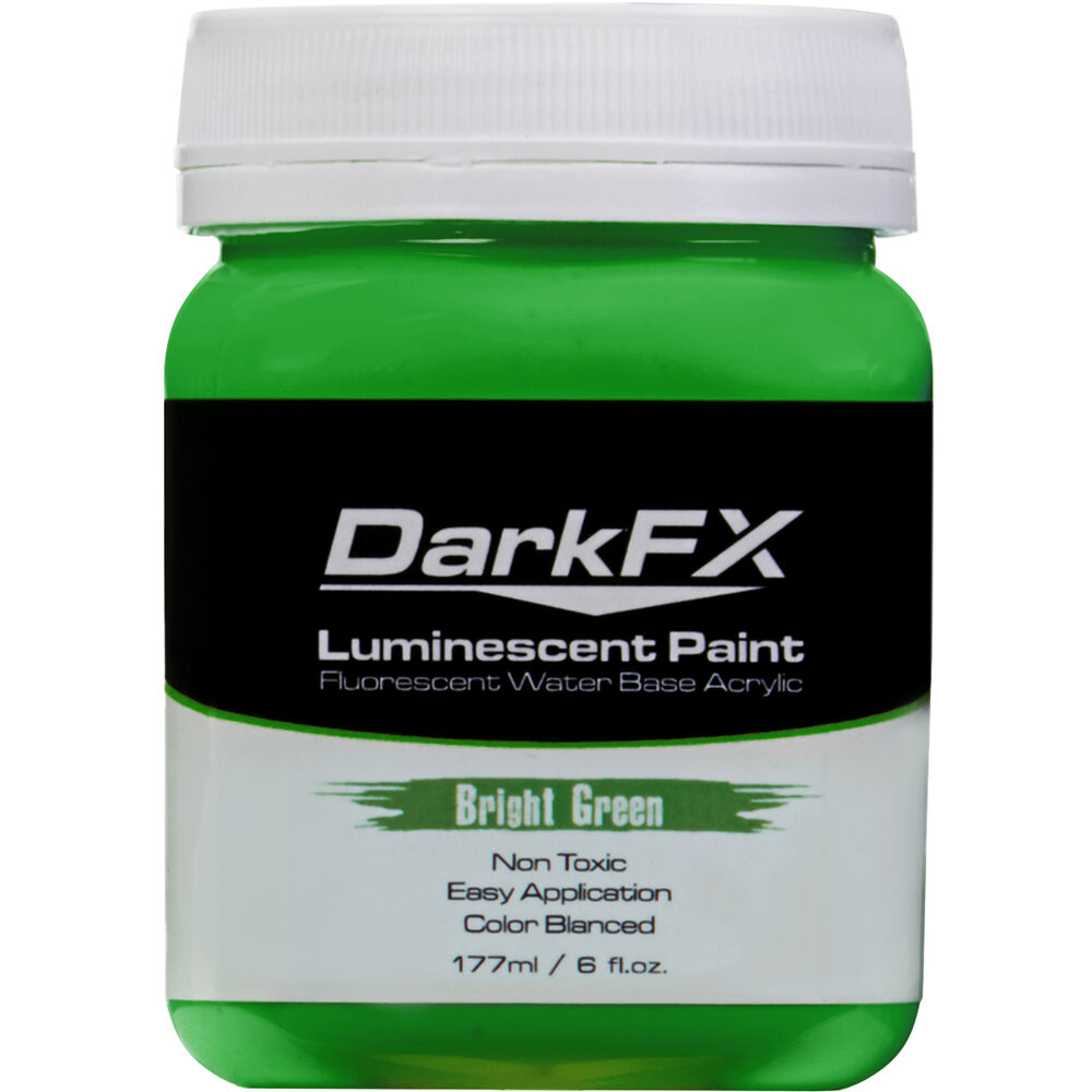 Antari DarkFX UV Paint (Bright Green, 6 Ounces)