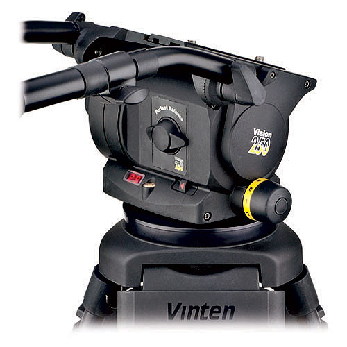 Vinten VISION 250 HD Fluid Head (100/150mm Ball Base, Black)