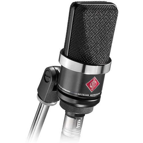 Neumann TLM 102 BK Large-Diaphragm Cardioid Condenser Microphone (Black)