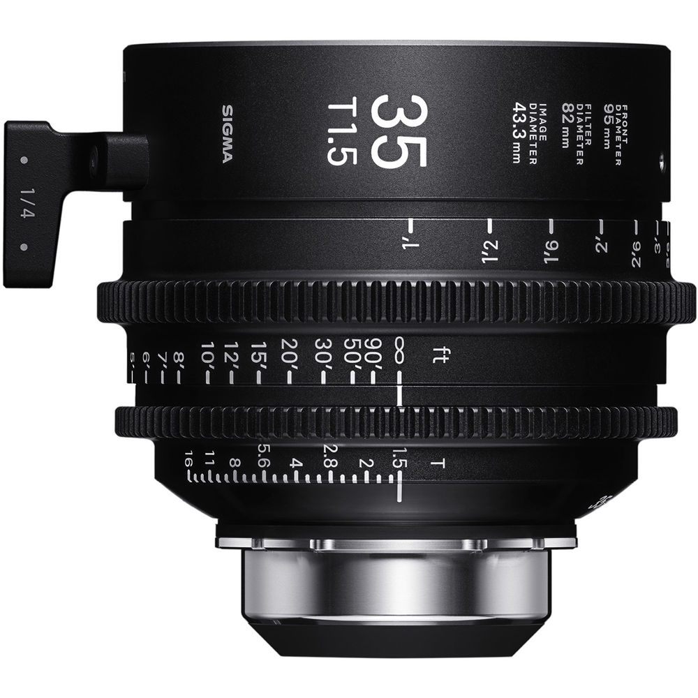 Sigma 35mm T1.5 FF High-Speed Cine Prime with /i Technology (PL Mount, Meters)
