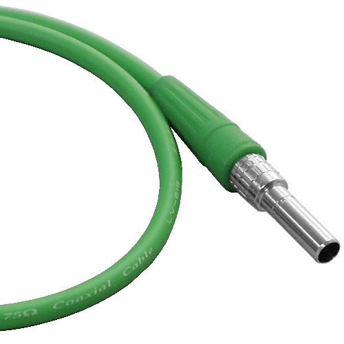 Canare Mini-WECO Video Patch Cord (3', Green)