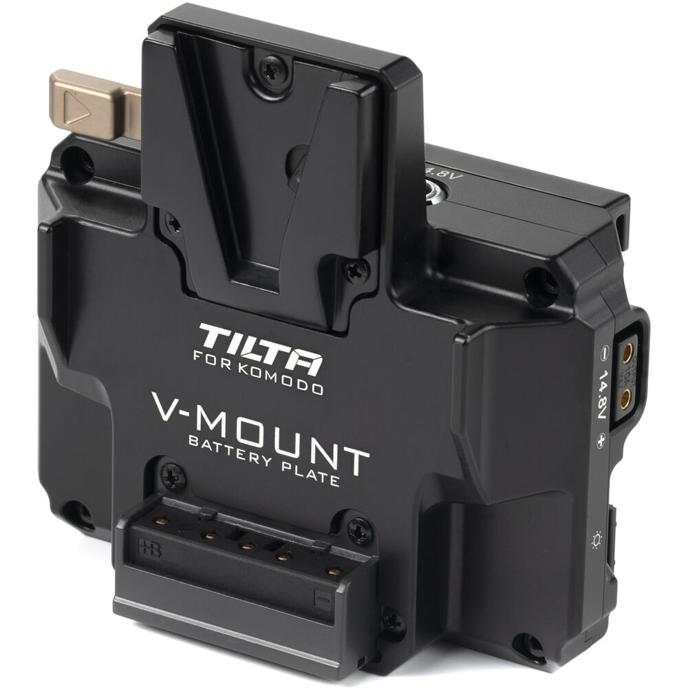 Tilta Dual Canon BP to V-Mount Adapter Battery Plate for RED KOMODO (Vertical, Black)