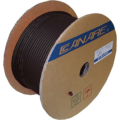 Canare 4S11 4-Conductor Speaker Bulk Cable (656', Black)