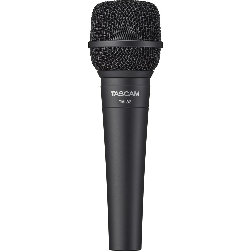 TASCAM TM-82 Dynamic Microphone for Vocals and Instruments