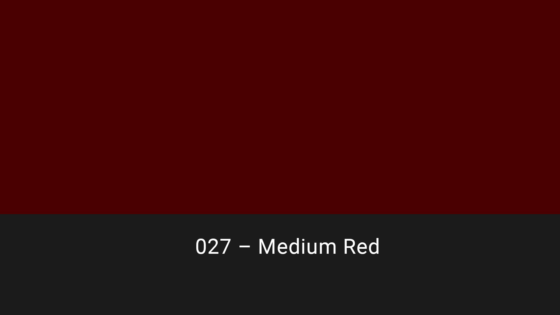 Cotech filters 027 Medium Red