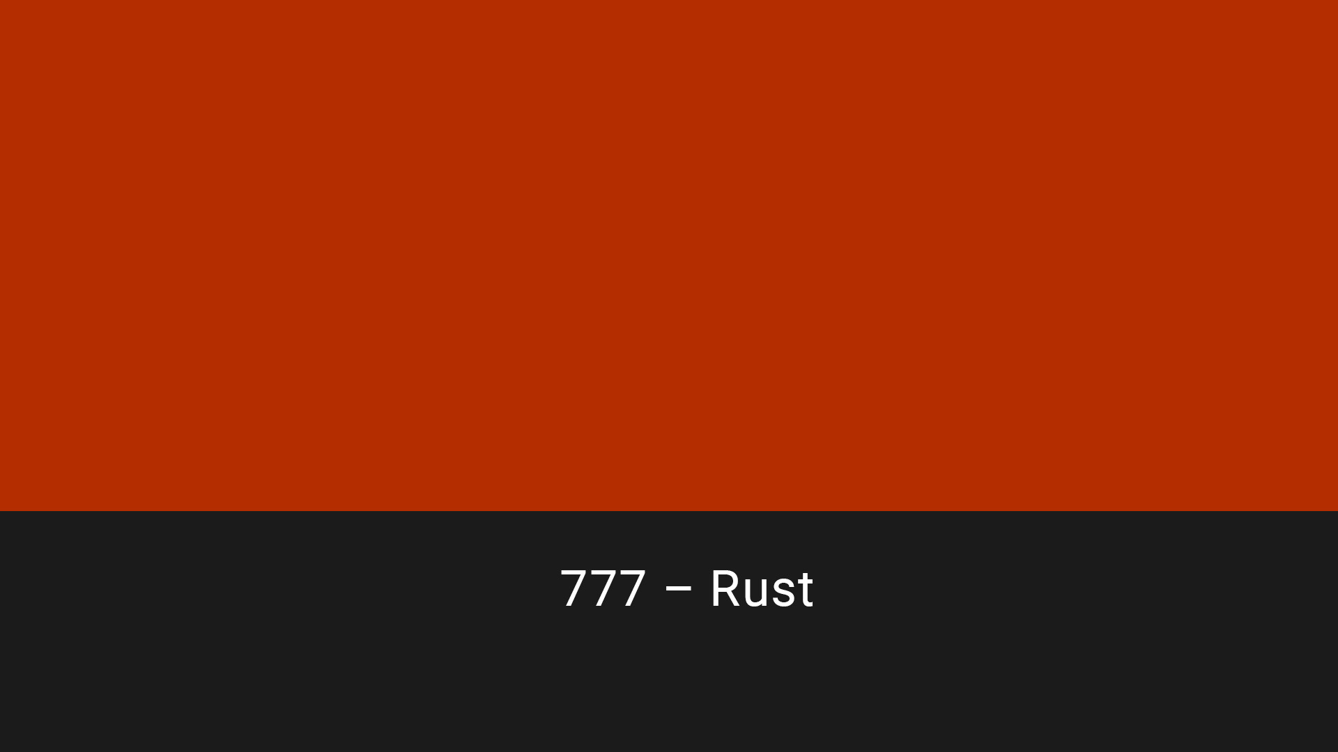 Cotech filters 777 Rust