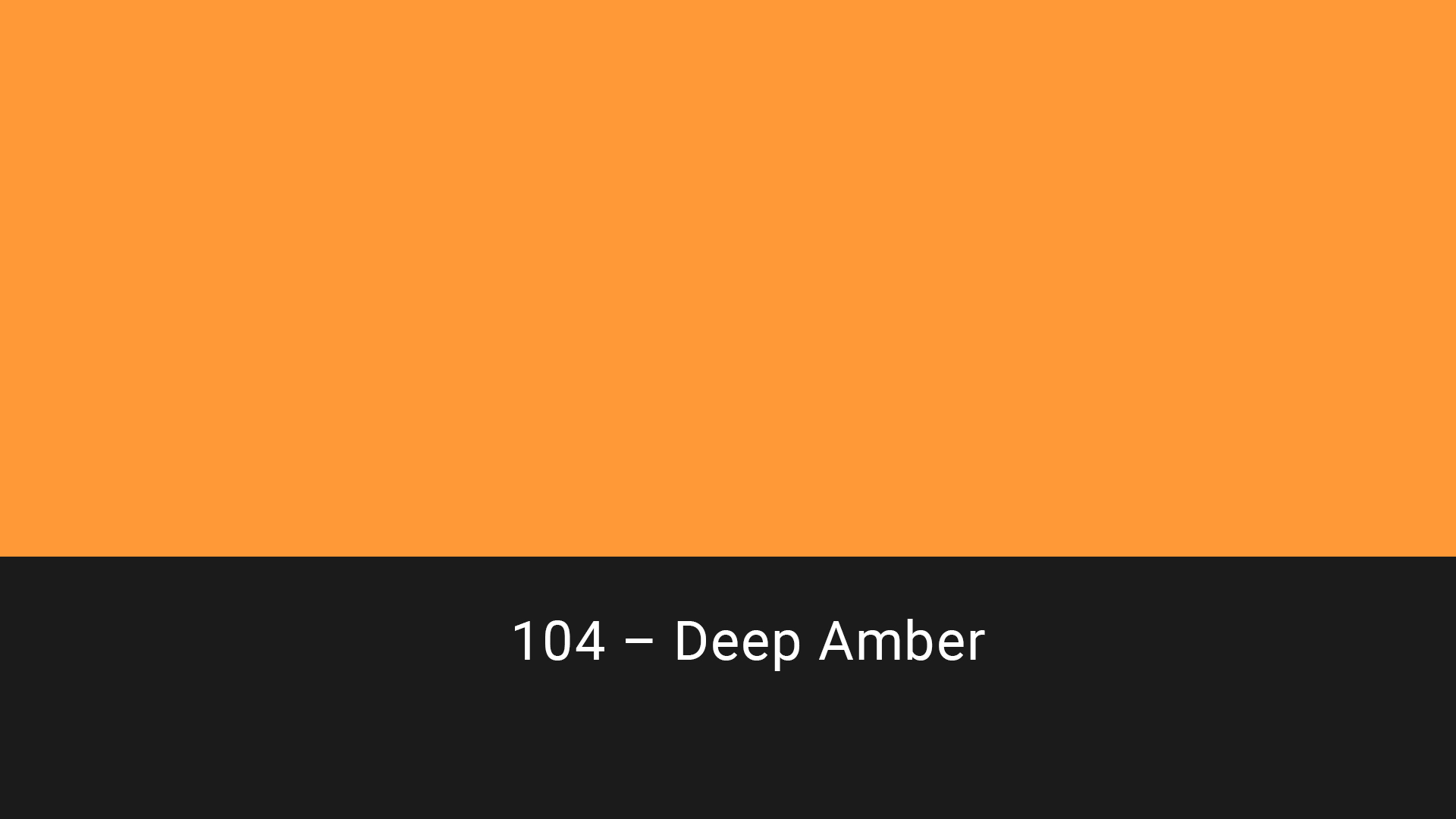 Cotech filters 104 Deep Amber