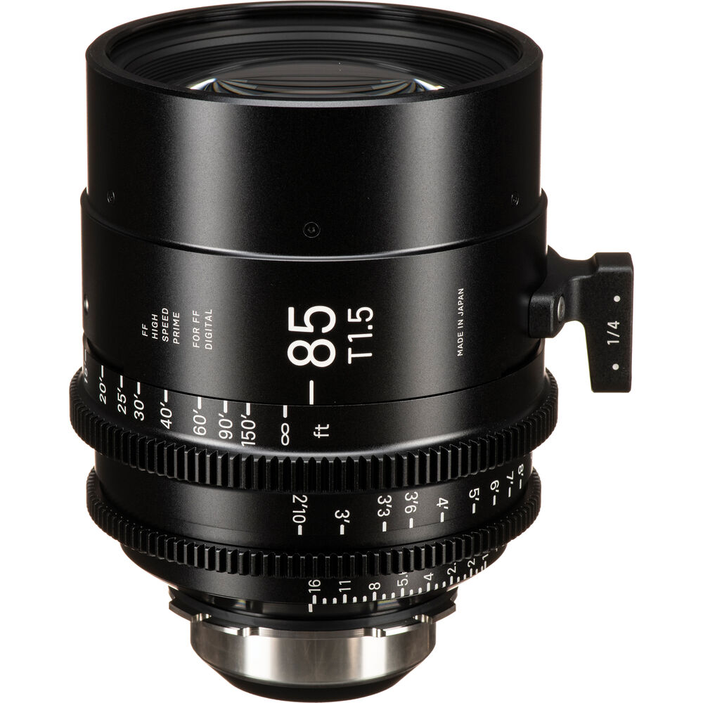 Sigma 85mm T1.5 FF High-Speed Cine Prime with /i Technology (PL Mount, Feet)