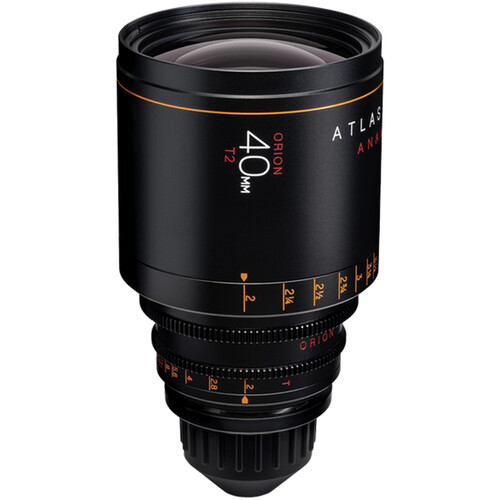 Atlas Lens Co. Orion 40mm T2 2x Anamorphic Prime Lens (PL Mount, Feet)