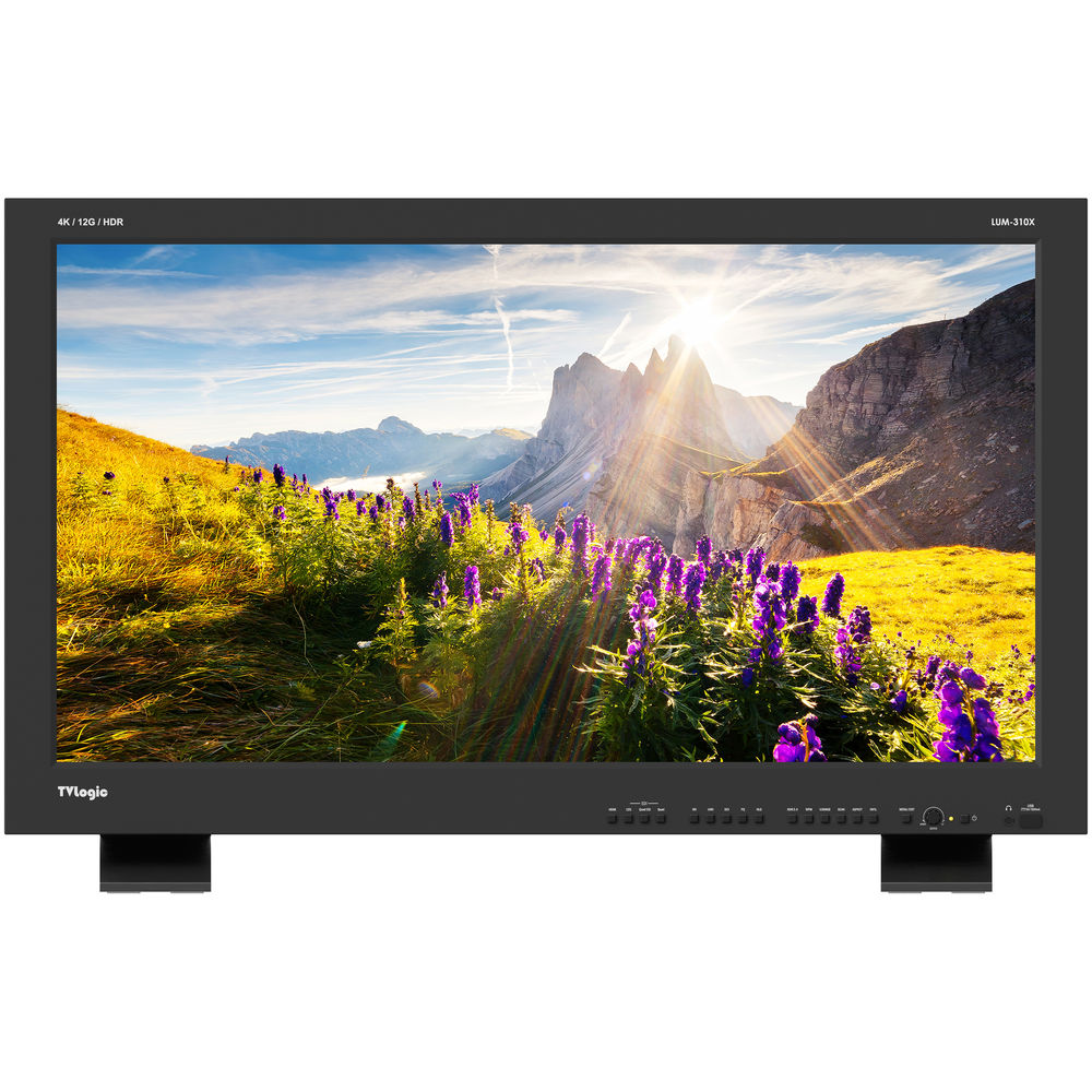 TVLogic LUM-310X 31" 4K HDR Reference Monitor with Dual-Layer LCD