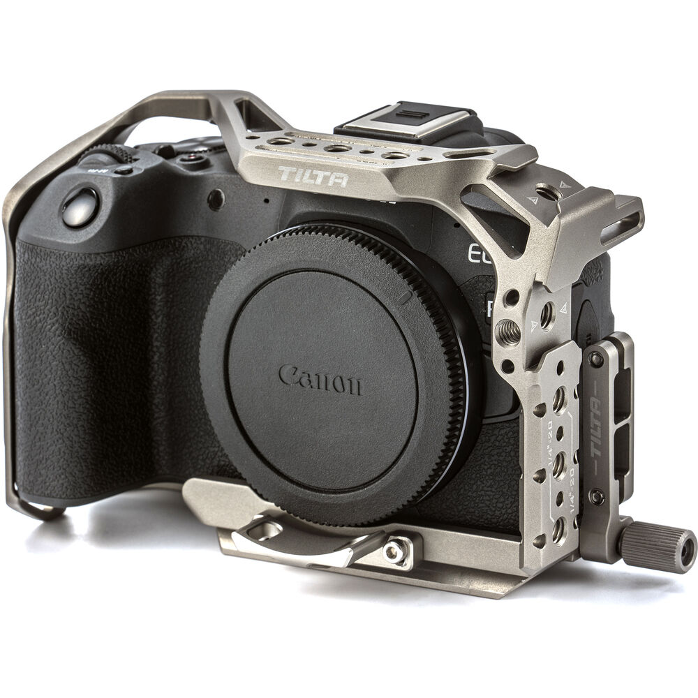Tilta Full Camera Cage for Canon R8 (Titanium Gray)