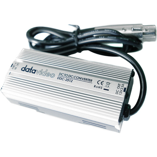 Datavideo DDC-2512 DC to 12VDC, 2.5A Converter