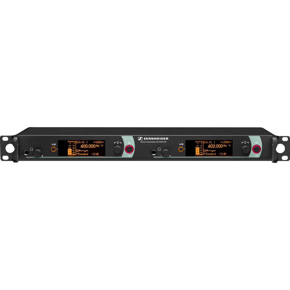 Sennheiser SR 2050XP IEM Rackmountable Dual Wireless In-Ear Transmitter (GW1: 558 to 608 MHz)