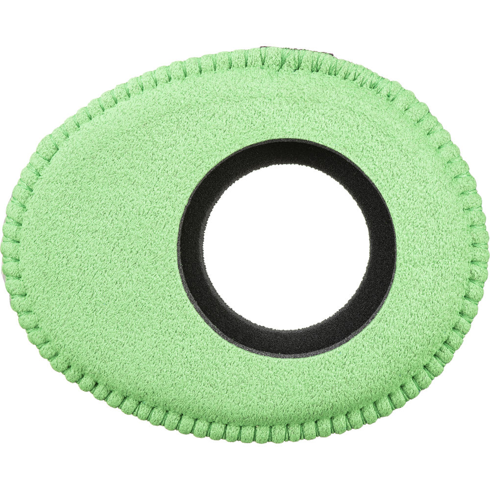 Bluestar Oval Ultra Small Viewfinder Eyecushion (Ultrasuede, Green)