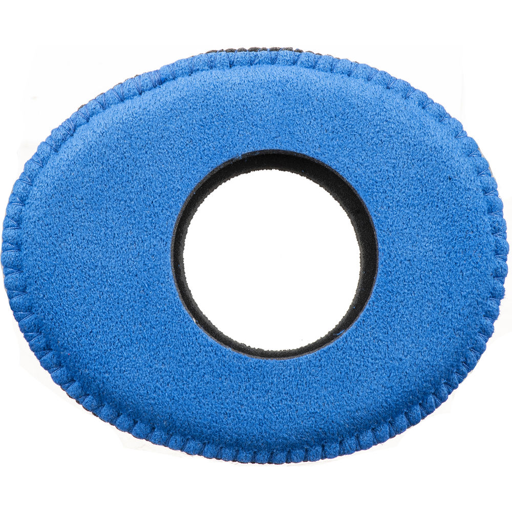 Bluestar Oval Small Viewfinder Eyecushion (Ultrasuede, Blue)