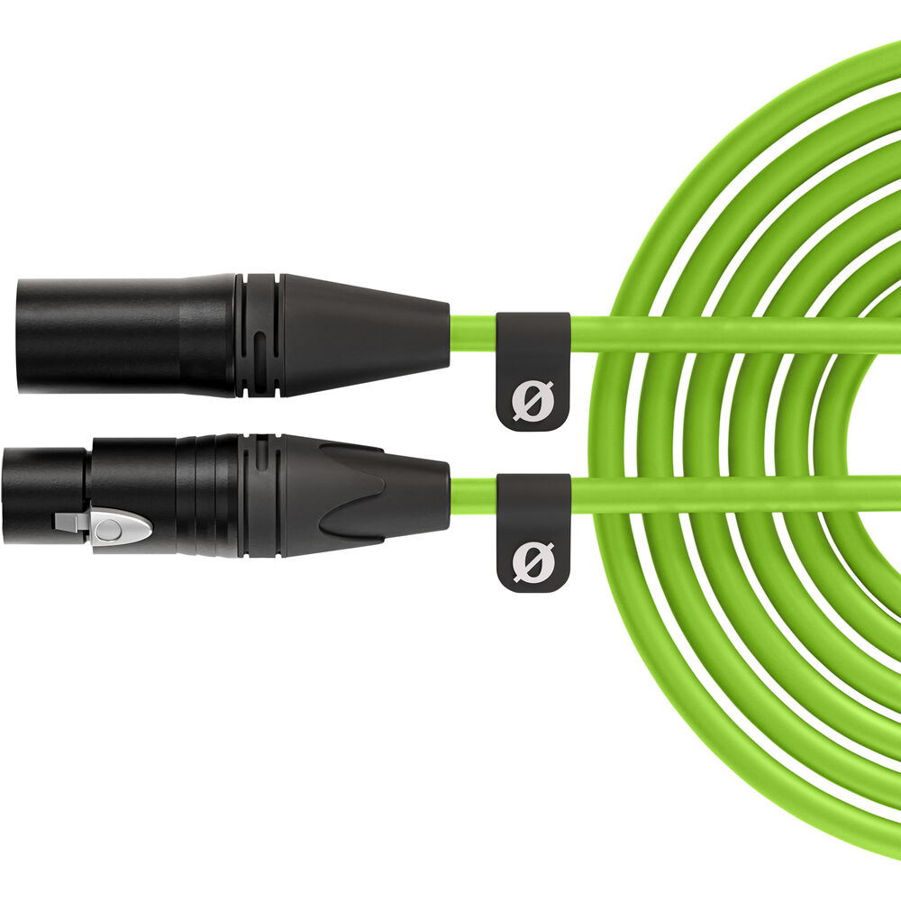 RODE XLR Male to XLR Female Cable (19.7', Green)