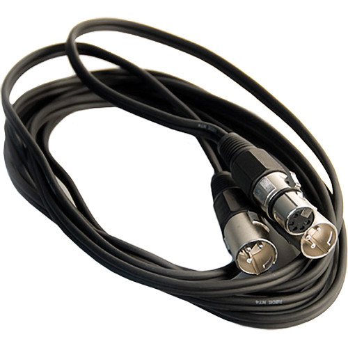RODE NT4-DXLR Stereo 5-Pin XLR to Dual 3-Pin XLR Cable for NT-4 Fixed X/Y Condenser Microphone (10.3')