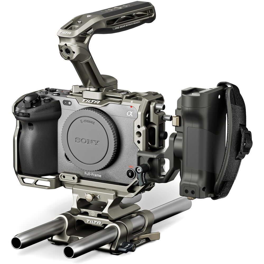 Tilta Camera Cage for Sony FX3 & FX30 V2 Pro Kit (Titanium Gray)