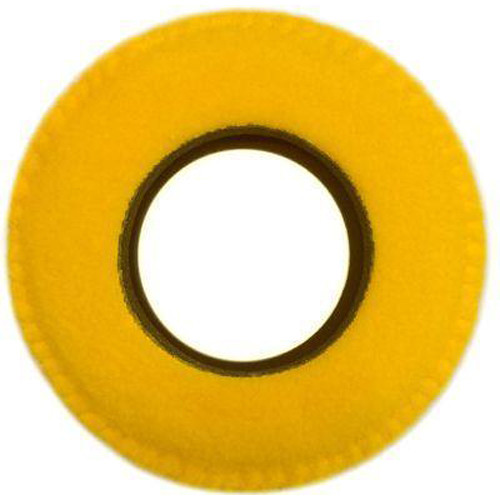Bluestar RED CAM Round Viewfinder Eyecushion (Fleece, Yellow)