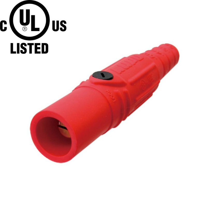 KUPO K-LOK 150A Single-pole Male Plug- Red