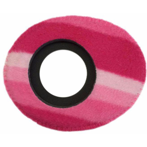 Bluestar Oval Large Viewfinder Eyecushion (Fleece, Candy Cane)