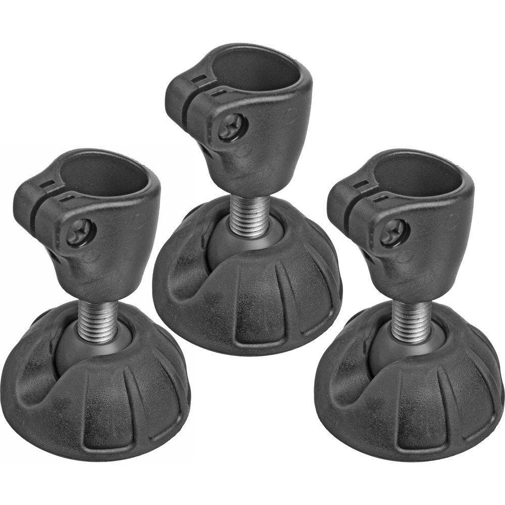 Manfrotto Suction Cups/Retractable Spike Feet (Set of 3)