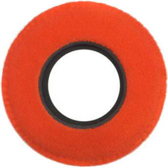 Bluestar Round Ultra Small Viewfinder Eyecushion (Fleece, Orange)
