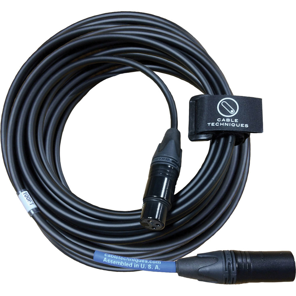 Cable Techniques CT-PX-3100 Premium Microphone Cable - 100' (30.48m)