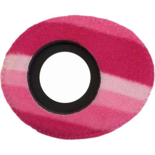 Bluestar Oval Small Viewfinder Eyecushion (Fleece, Candy Cane)