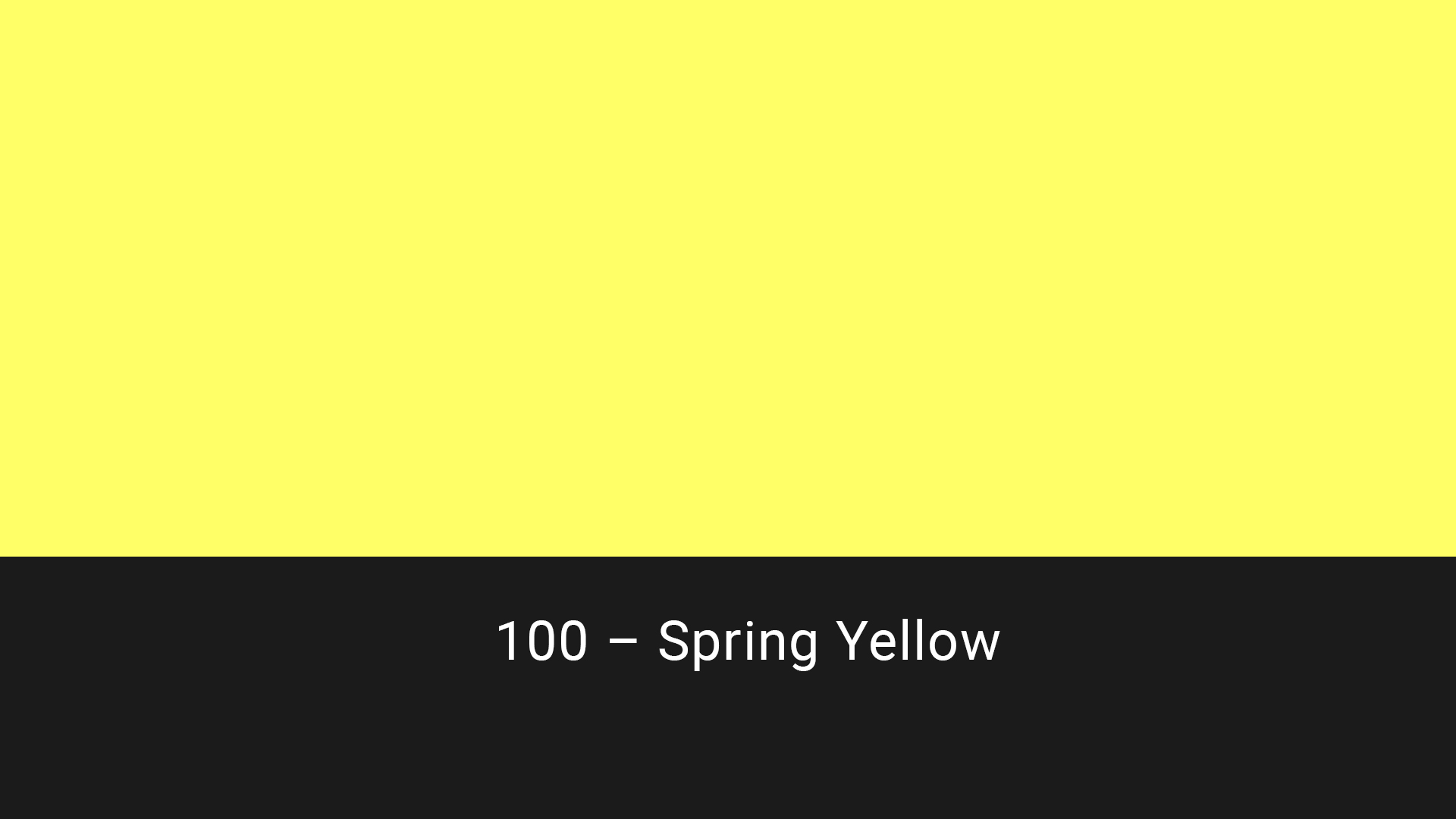 Cotech filters 100 Spring Yellow