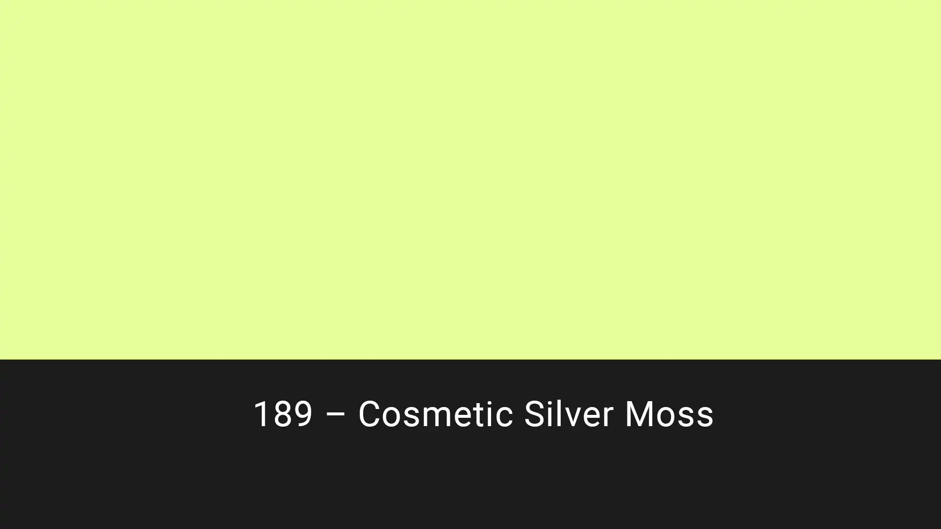 Cotech filters 189 Cosmetic Silver Moss