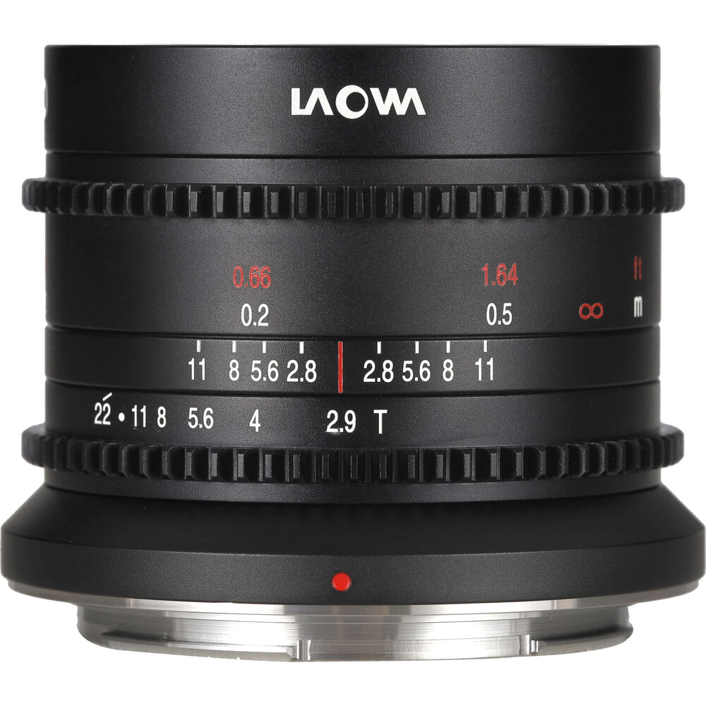 Venus Optics Laowa 9mm T2.9 Zero-D Cine Lens (Nikon Z Mount, Feet)