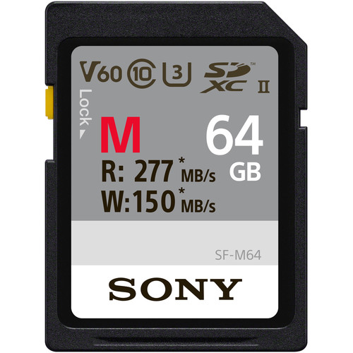Sony 64GB SF-M UHS-II SDXC Memory Card