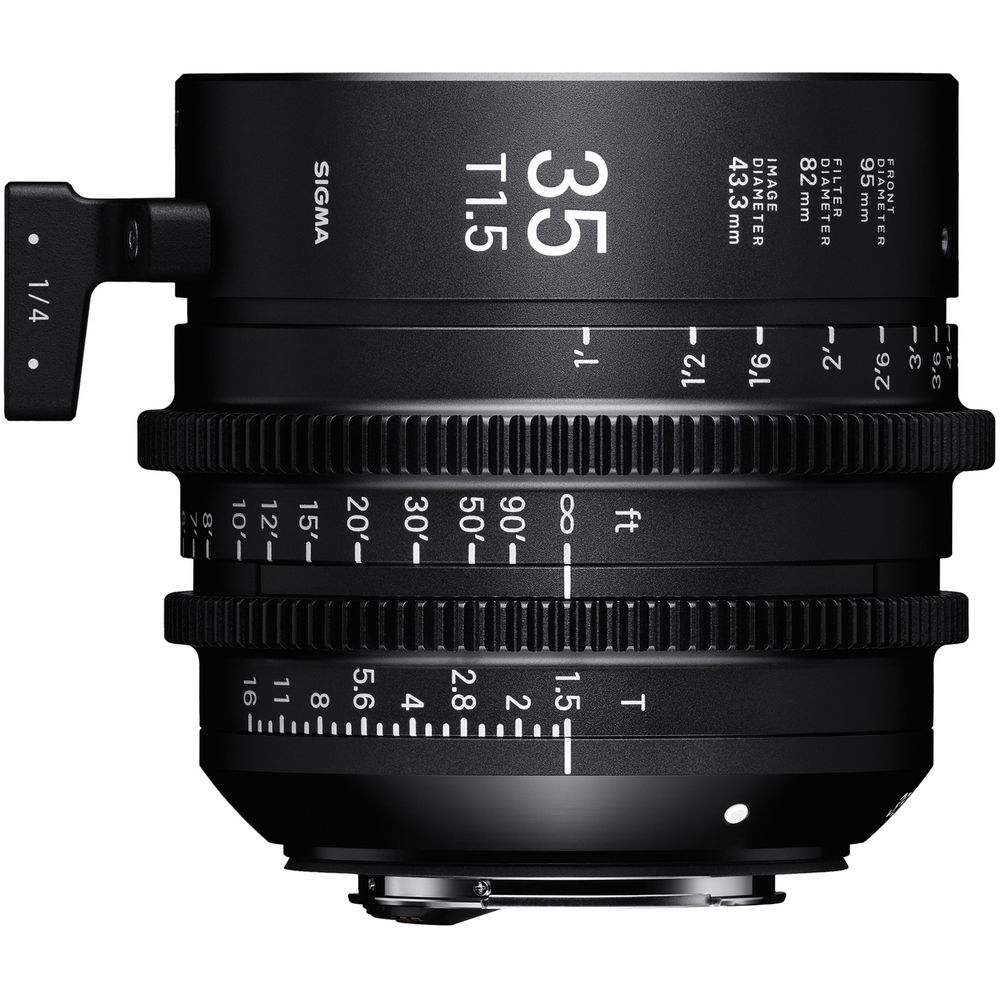 Sigma 35mm T1.5 Fully Luminous FF High-Speed Prime (E-Mount, Feet)