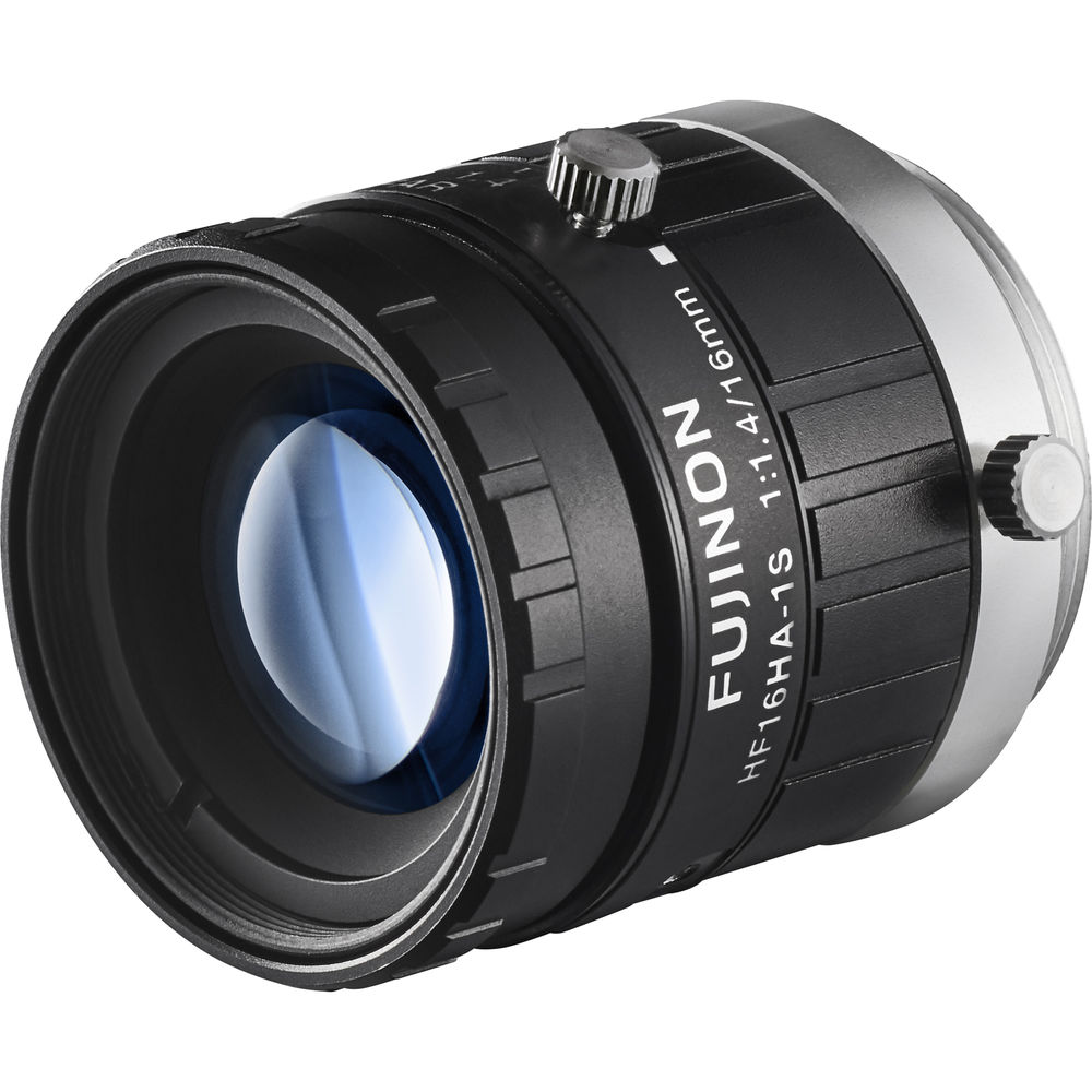 Fujinon 1.5MP 16mm C Mount Lens with Anti-Shock & Anti-Vibration Technology for 2/3" Sensors