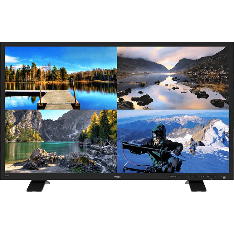 TVLogic LXM-550U 55" UHD 4K 12G-Quad Multiview Monitor