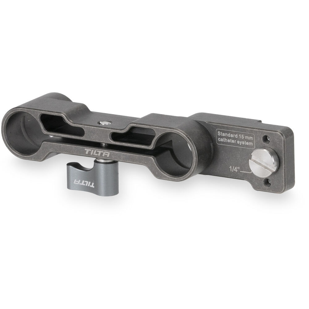 Tilta 15mm Rod Holder for Blackmagic Design Pocket Cinema Camera 6K Pro (Tactical Gray)