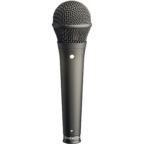 RODE S1 Supercardioid Condenser Handheld Microphone (Black)
