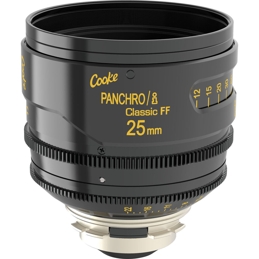 Cooke 25mm Panchro/i Classic T2.2 Full Frame Prime Lens (PL Mount, Feet)